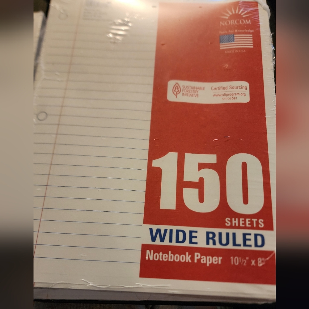 Binder notebook paper - Picture 3 of 4